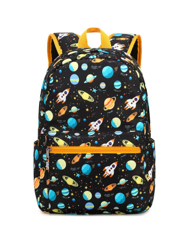 Mochila Escolar CAMTOP Niños Preescolar 39x11x26cm Cohete