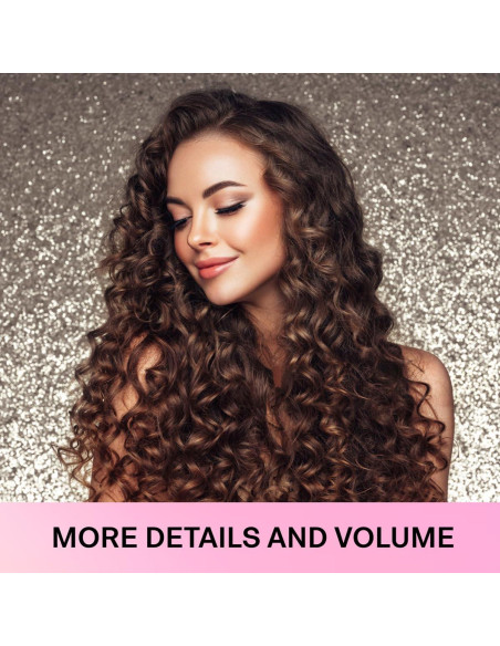 Banda de Rizado Sin Calor Lanzhire - Rizos para Cabello Largo y Corto Banda de Rizado Sin Calor Lanzhire - Rizos para Cabello Largo y Corto