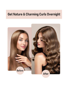 Rizador de Cabello Sin Calor Seritant - 4 Varillas Terciopelo 2
