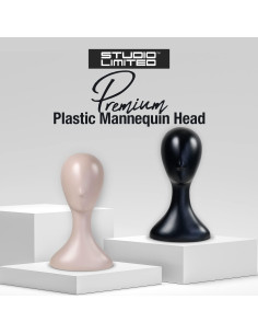 Cabeza de Maniquí Plástico Studio Limited 40cm Nude Soporte 2