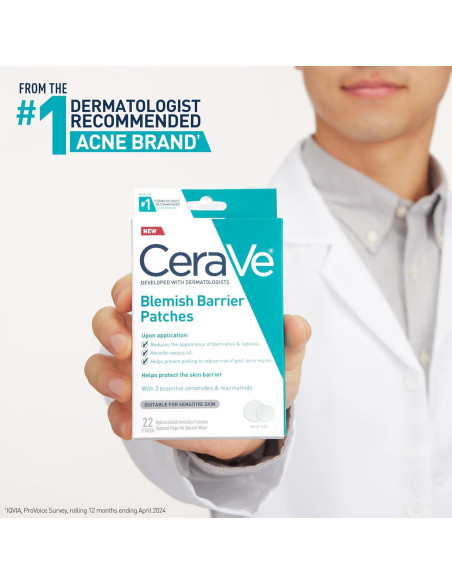 Parches Hidrocoloides CeraVe para Imperfecciones 22ct Parches Hidrocoloides CeraVe para Imperfecciones 22ct