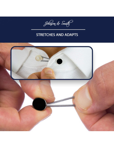 Extensores de Cuello de Metal Johnson & Smith - 12 Piezas 10 mm