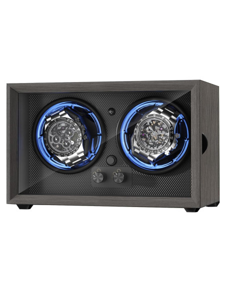 Enrollador de Relojes Automáticos ALTIUS Doble con Luz LED Enrollador de Relojes Automáticos ALTIUS Doble con Luz LED