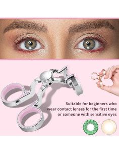 Kit de Ayudas para Lentes de Contacto iGeyzoe Rosa 2