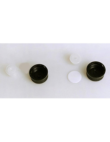 Set de 50 Botellas de Vidrio Ámbar 3ml con Tapa y Pipetas