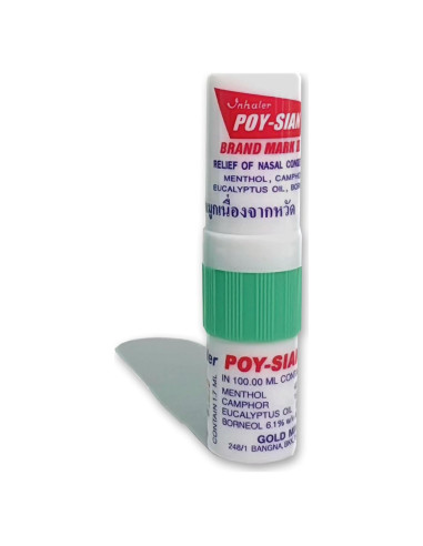 Inhalador Nasal Aromaterapia POY-SIAN Mark II 5.5x2cm
