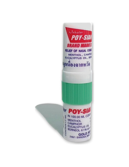 Inhalador Nasal Aromaterapia POY-SIAN Mark II 5.5x2cm Inhalador Nasal Aromaterapia POY-SIAN Mark II 5.5x2cm