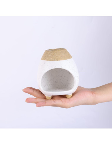 Soporte para Palo Santo y Salvia Cerámica Hecho a Mano