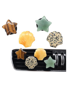 Clips de Ventilación para Auto ORIESSE, 4 Piezas Piedra Natural