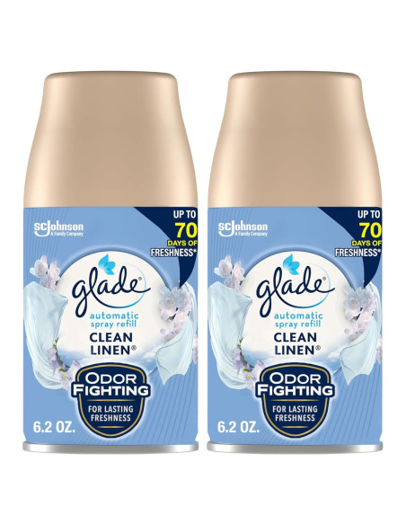 Recarga Ambientador Automático Glade Ropa Limpia 2 Piezas 175 g Recarga Ambientador Automático Glade Ropa Limpia 2 Piezas 175 g