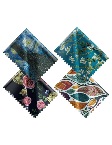 Paño de limpieza de microfibra PG6 4 piezas 15x15cm