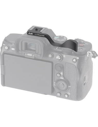 FocusFoto Grip de Aluminio para Sony Alpha 7 IV y 7R V - Negro