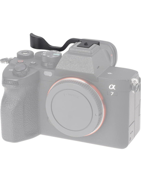FocusFoto Grip de Aluminio para Sony Alpha 7 IV y 7R V - Negro FocusFoto Grip de Aluminio para Sony Alpha 7 IV y 7R V - Negro