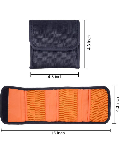 Estuche para Filtros de Lente SunmnDirect 3 Bolsillos 25-77 mm Estuche para Filtros de Lente SunmnDirect 3 Bolsillos 25-77 mm