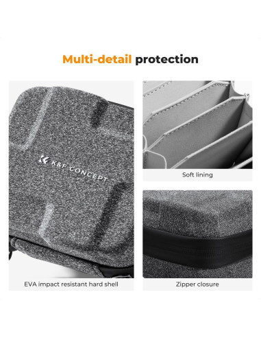 Estuche para Filtros de Lente K&F Concept 10 Bolsillos 95mm