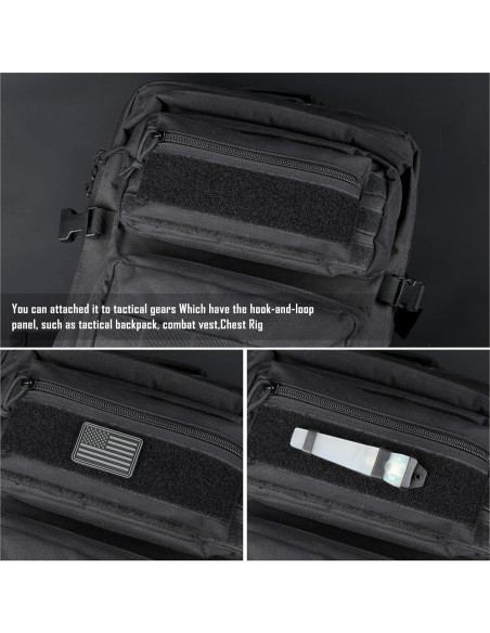 Bolsa Táctica WYNEX WY-0211B con Cremallera y Organizador Bolsa Táctica WYNEX WY-0211B con Cremallera y Organizador