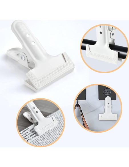 Pinzas de Resorte KAGYOKU 10.16 cm Alta Resistencia - Paquete de 4 Pinzas de Resorte KAGYOKU 10.16 cm Alta Resistencia - Paquete de 4