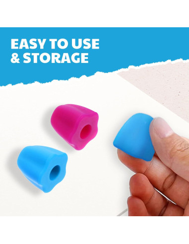 Paquete de 6 tapas de pasta de dientes KOLIBROX - Silicona