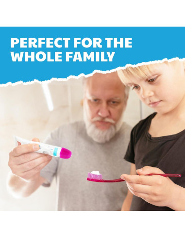 Paquete de 6 tapas de pasta de dientes KOLIBROX - Silicona