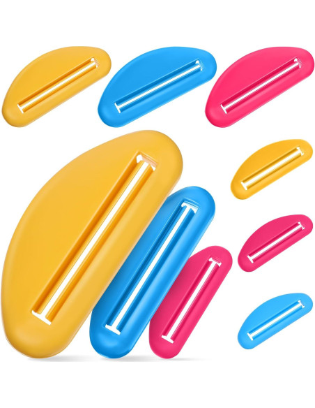 Compresor de tubos de pasta de dientes Healifty 18 Pcs Compresor de tubos de pasta de dientes Healifty 18 Pcs
