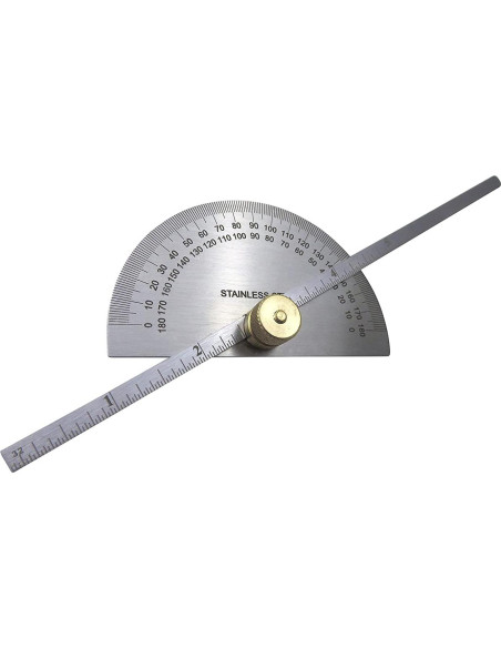 Calibrador de Profundidad y Transportador AI 15.24 cm Acero Inoxidable Calibrador de Profundidad y Transportador AI 15.24 cm Acero Inoxidable