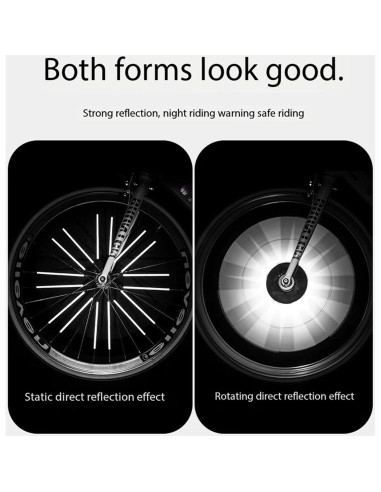 36 Reflectores de Ciclismo XTTIUN para Radios de Bicicleta
