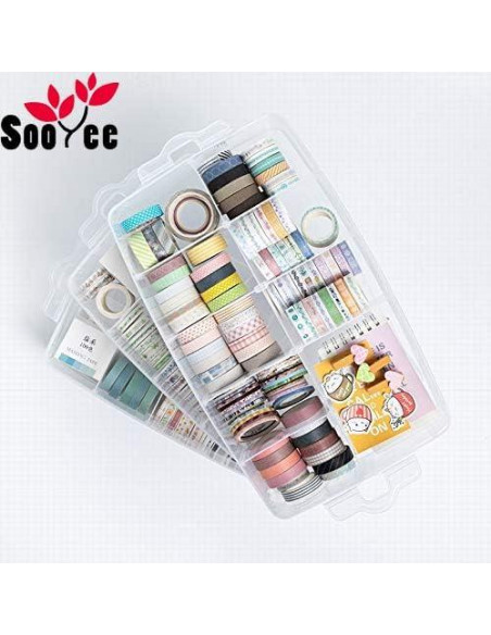 Caja de Almacenamiento Sooyee 3 Capas 30 Compartimentos Plástico Caja de Almacenamiento Sooyee 3 Capas 30 Compartimentos Plástico