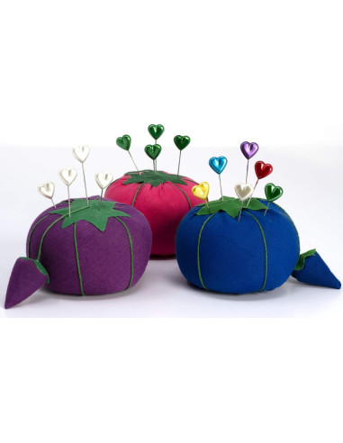 Alfileres Perlados Dritz Corazón 5.4 cm Multicolor 35 Pzas