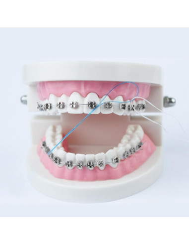 Hilos de Floss Dentales RAZOKO para Frenos y Puentes - 210PCS