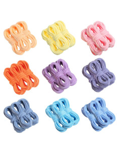 Kit de Bucles de Telar Thiccywoov 270 Piezas Multicolores