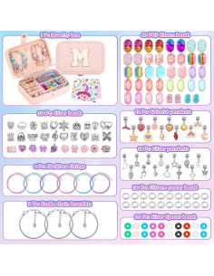Kit de Fabricación de Pulseras Billbotk para Niñas 8-12 Años 2