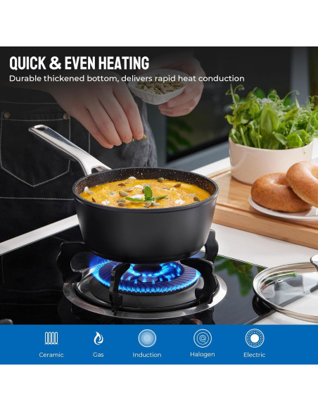 Juego de Utensilios de Cocina BEZIA 10 Piezas Inducción Juego de Utensilios de Cocina BEZIA 10 Piezas Inducción