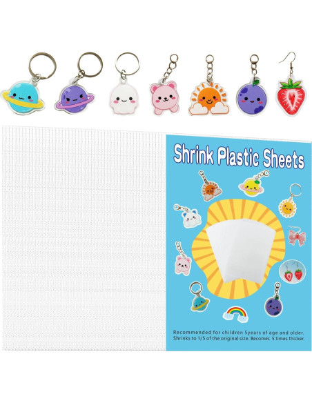 25 Hojas de Plástico Retráctil Imprimible Meecuppa 21x30cm 25 Hojas de Plástico Retráctil Imprimible Meecuppa 21x30cm