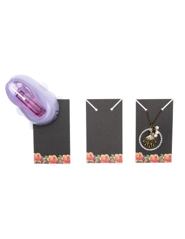 Esquina Collar Tarjeta Perforadora Pack a Smile 12.7x6.35 cm