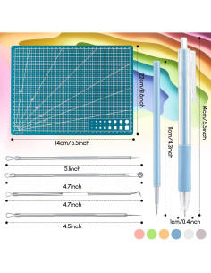Kit de Herramientas de Corte Artístico Lanties 24 Piezas 2