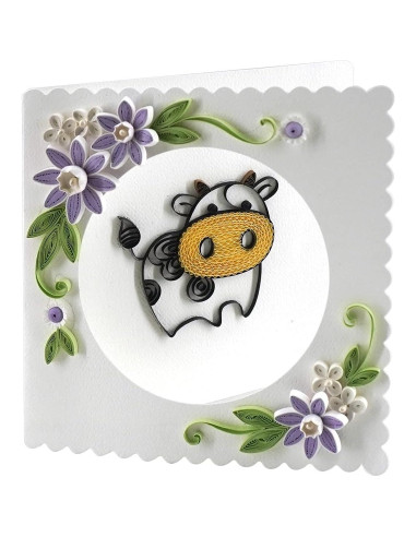 JUYA Juego de Tiras de Papel Quilling 60 Colores 39cm 3mm