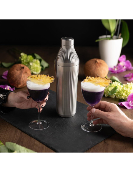 Coctelera Híbrida Elevated Craft 28 oz Acero Inoxidable Aislada Coctelera Híbrida Elevated Craft 28 oz Acero Inoxidable Aislada