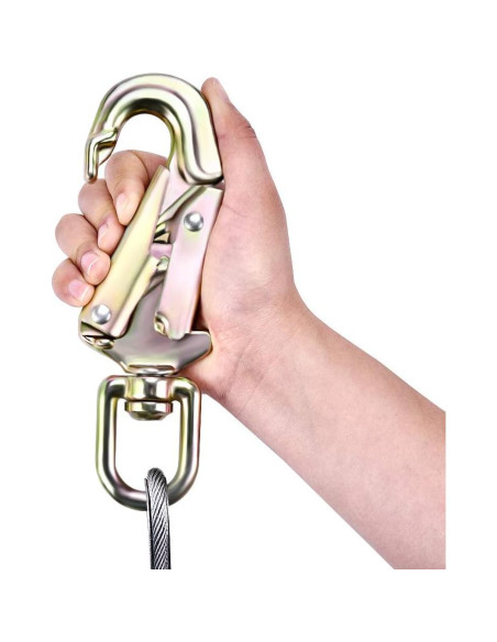 Lanyard de Escalada NantFun 1.27 cm x 3.05 m con Mosquetón Lanyard de Escalada NantFun 1.27 cm x 3.05 m con Mosquetón