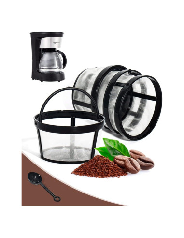 Filtros de café reutilizables FIFOKICHO para 4-5 tazas