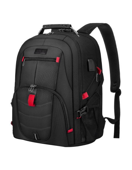 Mochila LOVEVOOK 17" Antirrobo USB Impermeable Negra Mochila LOVEVOOK 17" Antirrobo USB Impermeable Negra