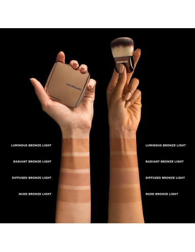 Polvo Iluminador Ambient Strobe Hourglass 11g Luz Bronce