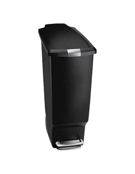 Bote de Basura de Cocina Slim simplehuman 40L Negro Bote de Basura de Cocina Slim simplehuman 40L Negro
