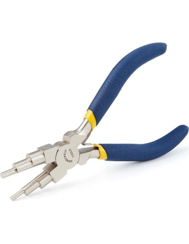Herramienta de Bucle de Alambre BENECREAT 2Pcs Mandriles y Alicate 6 en 1