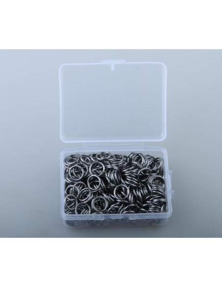 Caja 200 Anillos de Salto Aleación 12mm MAHAVIMOKSA Caja 200 Anillos de Salto Aleación 12mm MAHAVIMOKSA