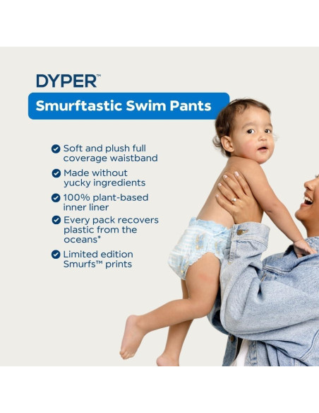 Pañales de Natación DYPER Ecológicos Hipoalergénicos L (18 Pzas) Pañales de Natación DYPER Ecológicos Hipoalergénicos L (18 Pzas)
