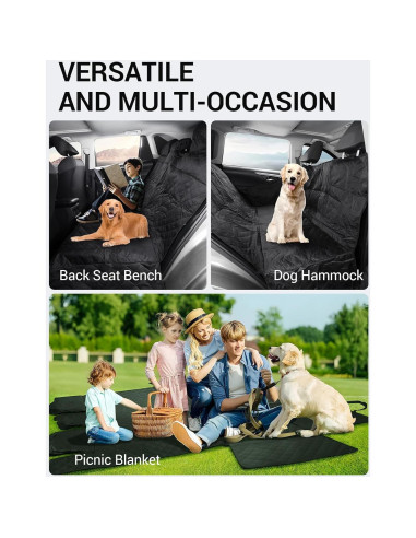 Funda de Asiento para Perro Proadsy Toyota Rav4 2019-2025 Impermeable