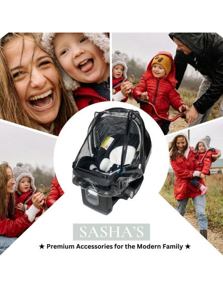 Funda para Lluvia SASHA para Asiento de Auto Graco Snugride 35 Funda para Lluvia SASHA para Asiento de Auto Graco Snugride 35