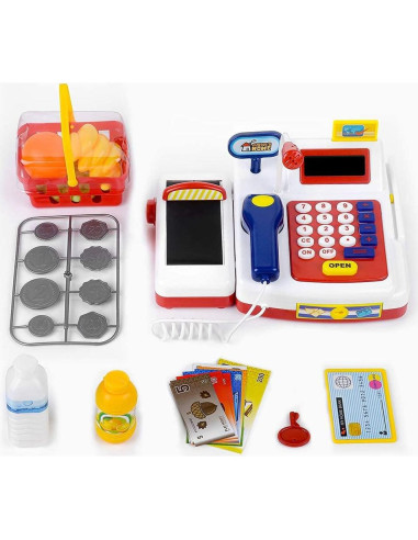 Caja Registradora ZOVI para Niños con Escáner y Calculadora