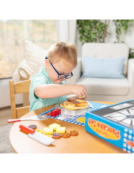 Juego de Pancakes de Madera Melissa & Doug - 19 Piezas Juego de Pancakes de Madera Melissa & Doug - 19 Piezas