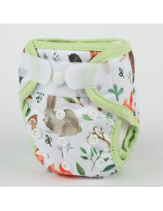 Cubierta de Pañal de Tela Sigzagor para Recién Nacidos 2